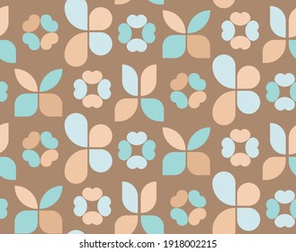 Seamless pattern. illustration. butterfly abstract elements