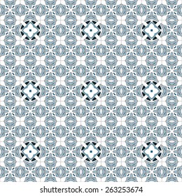 Seamless pattern illustration in traditional style - like Portuguese tiles