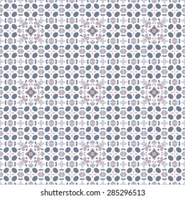 Seamless pattern illustration in traditional style - like Portuguese tiles