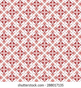 Seamless pattern illustration in traditional style - like Portuguese tiles