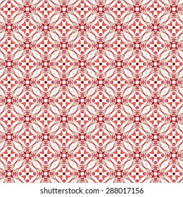 Seamless pattern illustration in traditional style - like Portuguese tiles
