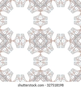 Seamless pattern illustration in traditional style - like Portuguese tiles