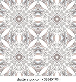 Seamless pattern illustration in traditional style - like Portuguese tiles