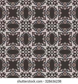 Seamless pattern illustration in traditional style - like Portuguese tiles
