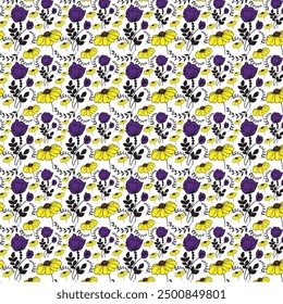 seamless pattern illustration vector art