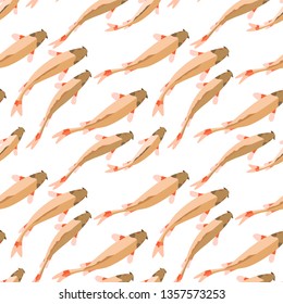 seamless pattern, image of fish