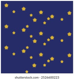 un modelo sin fisuras con la Imagen del pabellón de la Unión Europea. Diseño de elemento de ilustración de cielo estrellado brillante. Fondo de cielo nocturno tranquilo y cómodo.