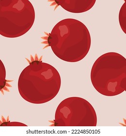
Patrón inmaculado con la imagen de una granada de color burdeos o vinícola. Fondo rosa. Fondo de escritorio para el teléfono. Impresión textil o vinílica. Imagen vectorial.