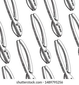 Seamless pattern with the images of tin snips.Suitable for wrapping paper, wallpaper, cases for devices.