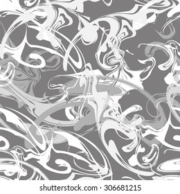 Seamless pattern imitating the spilled oil. Vector illustration