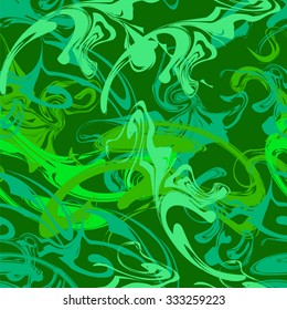 Seamless pattern imitating the spilled oil. Vector illustration