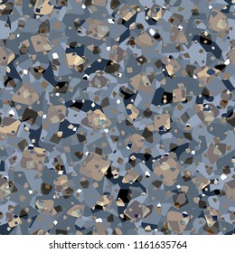 Seamless pattern imitating a stone slice. Very colorful version of the texture.