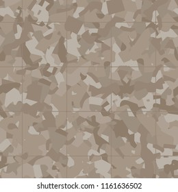  Seamless pattern imitating a stone slice. Marble or granite texture. The picture is divided into squares.