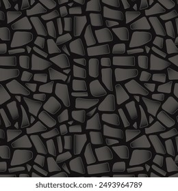 Seamless pattern imitation of masonry structure. Can be used to create backgrounds, covers and other layouts