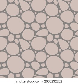 Seamless pattern Imitation of rock surfaces masonry. Stones background Vector illustration