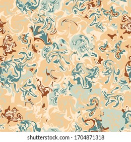 Seamless pattern. Imitation of smoothly cut stone.