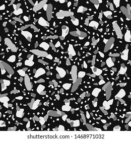 Seamless pattern with imitation of the pattern of the terraces. Vector illustration