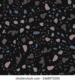 Seamless pattern with imitation of the pattern of the terraces. Vector illustration