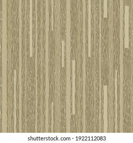 Seamless pattern with imitation wooden texture. Abstract square brown background with stripes. Repeating timber print for fabric, textile, wallpaper, fills, webs, wrapping paper. Vector illustration.
