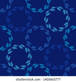 Seamless pattern with Indian feathers. Polka dots ornament. Vector illustration. Can be used for wallpaper, textile, invitation card, wrapping, web page background.