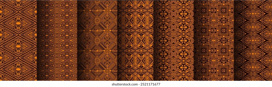 padrão sem costura, padrão indiano, vintage geométrica, floral, geométrica, tribal, imprimir, têxtil, tecido, vetor de textura étnica indiana, padrão de azulejos