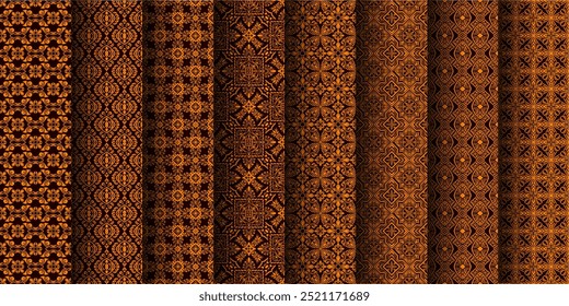 seamless pattern, indian pattern, vintage geometric, floral, geometric, tribal, print, textile, fabric, indian ethnic texture vector, tile pattern
