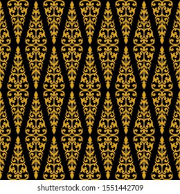 Seamless pattern of Indonesian traditional batik from Riau province - EPS Vector