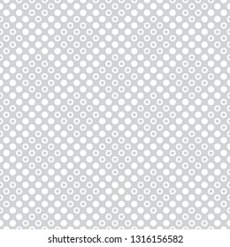 Seamless pattern. Infinitely repeating geometrical tiles consisting of dots, rhombuses. Modern stylish texture. Abstract small dotted background. Vector element of graphical design