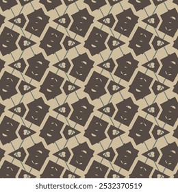 Seamless pattern with ink triangles. Geometric grunge brush strokes. Vector geometric background with various triangle shapes. Sketch design for print.