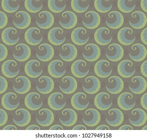 seamless pattern with inspiration from the art deco period