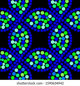 Seamless pattern inspired by henna painting patterns.Henna patterns consisting of leaves,circles,floral for making fabric patterns, backgrounds, wallpapers,illustration.