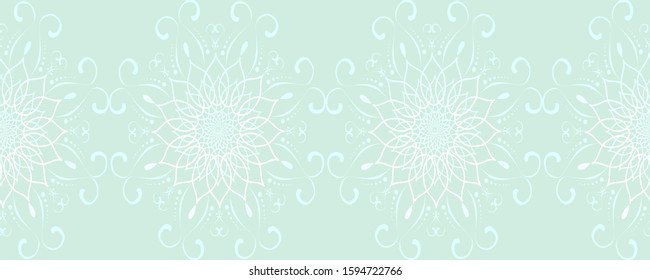 Seamless pattern inspired by henna painting patterns.Henna patterns consisting of floral,dotted lines, circles, for making fabric patterns, backgrounds, wallpapers.