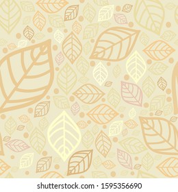 Seamless pattern inspired by henna painting patterns.Henna patterns consisting of leaves, dots,circle for making fabric patterns, backgrounds, wallpapers,textile.