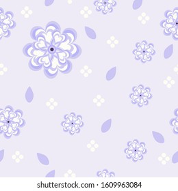 Seamless pattern inspired by henna painting patterns.Henna patterns consisting of floral,leaves, dots, circles for making fabric patterns, backgrounds, wallpapers,tattoo.