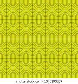seamless pattern inspired by iron window in Taiwan