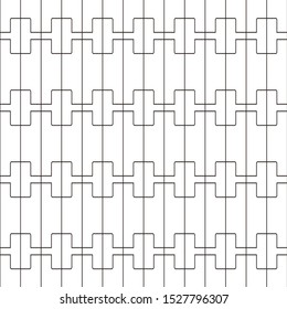 seamless pattern inspired by traditional iron window art in Taiwan. 