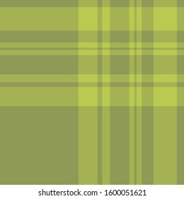 Seamless pattern in interesting cozy green colors for plaid, fabric, textile, clothes, tablecloth and other things. Vector image. 
