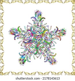 Seamless pattern interesting super cute abstract and nice picture. Vector illustration.