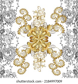 Seamless pattern interesting super cute abstract and nice picture. Vector.