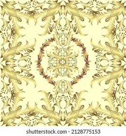 Seamless pattern interesting super nice abstract and cute picture. Vector.