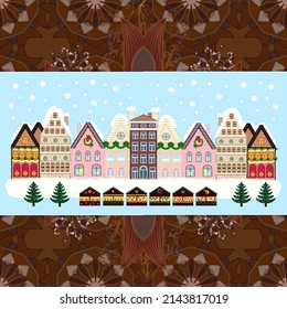Seamless pattern interesting super nice abstract and cute picture. Vector.