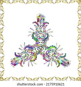 Seamless pattern interesting super nice abstract and cute picture. Vector.