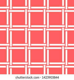 Seamless pattern interlacing of tapes, strips, lines.