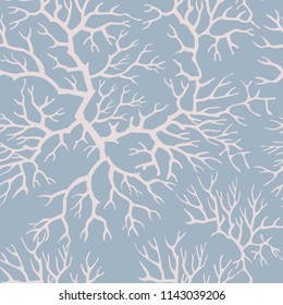 seamless pattern, interlacing of tree branches