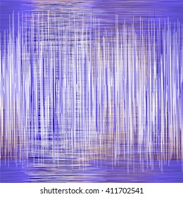 Seamless pattern with intersected  vertical and horizontal grunge zigzag stripes in blue,white,orange colors