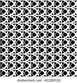 Seamless pattern with intersecting circles. Repeatable abstract pattern, background.