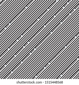 Seamless pattern with intersecting oblique black lines.