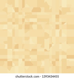 Seamless pattern. Intersecting rounded five-pointed stars and squares. Camouflage. The colors of old paper.