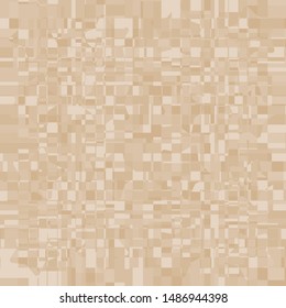 Seamless pattern. Intersecting rounded five-pointed stars and squares. Camouflage. Marble colors.