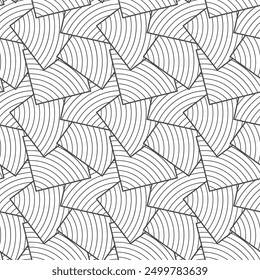 Seamless pattern of intersecting squares. Template for packaging, poster, screensaver, textiles, decorations and creative design
